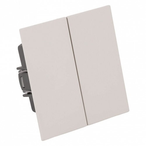 Переключатель двухклавишный без рамки Stekker Мия 50478 в Нижнем Новгороде фото 4