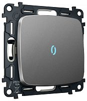 Выключатель самовозвратный одноклавишный с подсветкой, без рамки Ambrella Volt MO MO652060 в Нижнем Новгороде