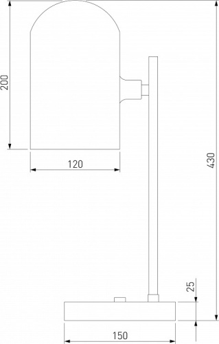Настольная лампа декоративная Eurosvet Bambola 01164/1 латунь в Нижнем Новгороде фото 5