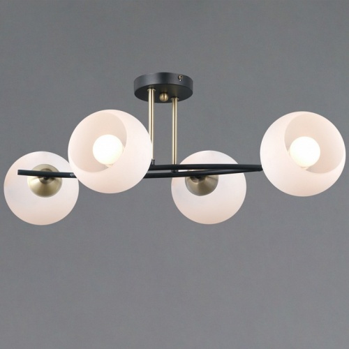 Потолочная люстра ILLUMICO TRENTO IL0798-4CSQ-25 BK AB TRENTO в Нижнем Новгороде