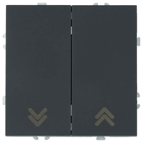 Выключатель самовозвратный двухклавишный без рамки Stekker Эмили 50327 в Нижнем Новгороде