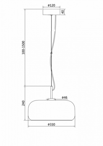 Подвесной светильник Maytoni Madmen MOD127PL-L6BR в Старом Осколе фото 5