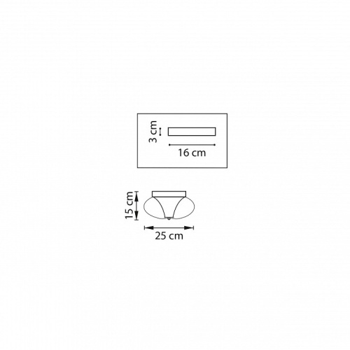 Накладной светильник Lightstar Palermo 612017 в Нижнем Новгороде фото 5