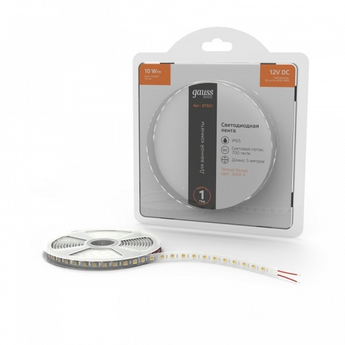 Лента светодиодная Gauss Basic BT051 в Нижнем Новгороде фото 7