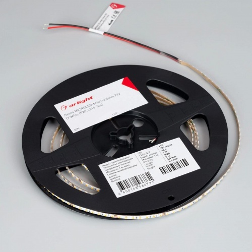 Лента светодиодная Arlight M182 24V 3.5мм 7 W/m 045007 в Нижнем Новгороде фото 2