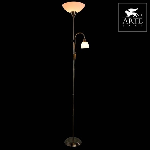 Торшер с подсветкой Arte Lamp Duetto A9569PN-2AB в Старой Руссе фото 3