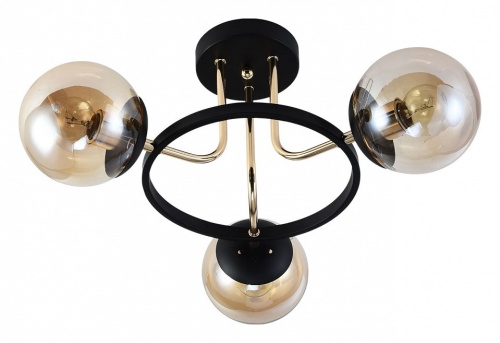 Люстра на штанге 01344-0.3-03 BK+FGD в Нижнем Новгороде
