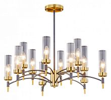 Люстра на штанге ILLUMICO BRASS TUBO IL5177-6+6PLS-29 BRASS TUBO в Нижнем Новгороде