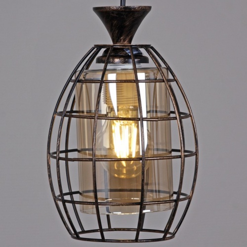 Подвесной светильник 03525-0.9-01 BK+GD в Нижнем Новгороде фото 2