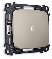 Выключатель проходной одноклавишный с подсветкой без рамки Ambrella Volt OMEGA MO362035 в Нижнем Новгороде