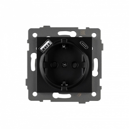 Розетка с заземлением и 2хUSB type A и C, без рамки Arlight SCT 049830 в Нижнем Новгороде фото 3