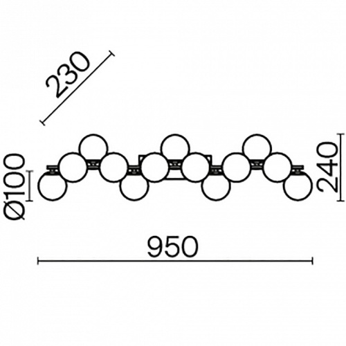Бра Maytoni Dallas MOD547WL-13BS в Нижнем Новгороде фото 3