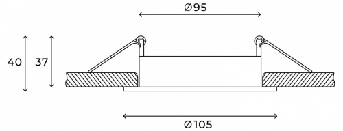 Встраиваемый светильник Hesby Lighting Core HSBL_0229 в Нижнем Новгороде фото 5