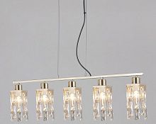 Подвесная люстра ILLUMICO  IL3601-5PSQ-26 AB DS в Нижнем Новгороде