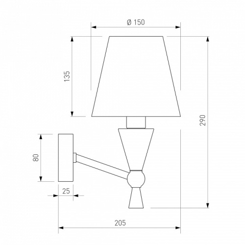 Бра Eurosvet Teja 103014 в Нижнем Новгороде фото 2