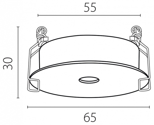 Рамка на 1 светильник Lightstar Spira 074106-12 в Нижнем Новгороде фото 8