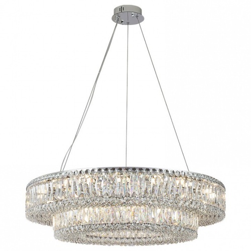 Подвесная люстра Newport 8450 8450+28/S chrome в Нижнем Новгороде фото 2