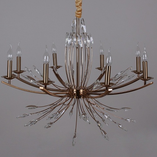 Подвесная люстра ILLUMICO  IL2307-8POR-39 GD в Нижнем Новгороде фото 4