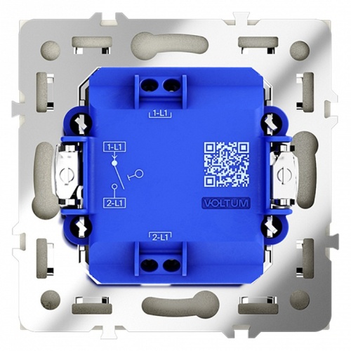 Выключатель одноклавишный без рамки Voltum S70 VLS010105 в Нижнем Новгороде фото 2