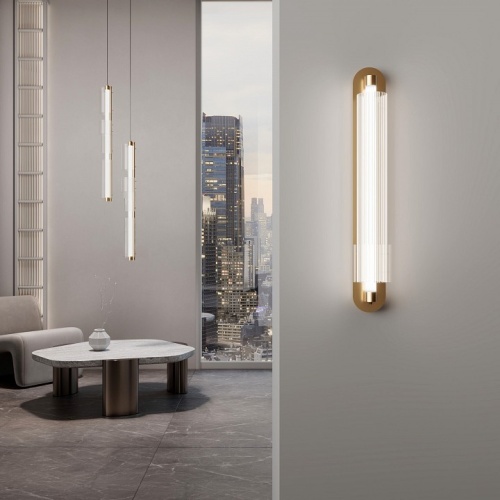 Накладной светильник Eurosvet  303071 LED латунь в Нижнем Новгороде фото 2