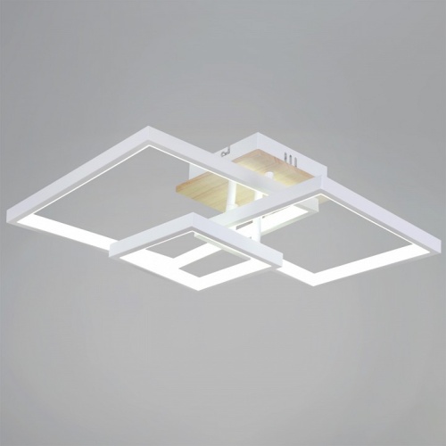 Люстра на штанге 98560-0.3-03 WH+WOOD в Нижнем Новгороде фото 4