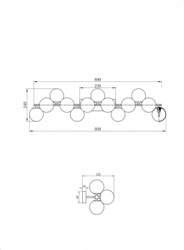 Бра Maytoni Dallas MOD545WL-13G в Нижнем Новгороде фото 2