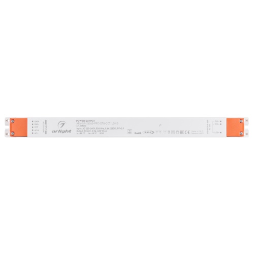 Блок питания ARV-SP-24060-PFC-DT8-CCT-LONG (24V, 2.5A, 60W) (Arlight, IP20 Пластик, 5 лет) в Советске фото 2