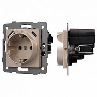 Розетка с заземлением и 2хUSB type A и C, без рамки Arlight SCT 049832 в Нижнем Новгороде