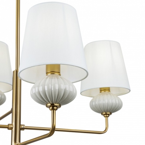 Люстра на штанге Freya Ceramics FR2029PL-04BS в Нижнем Новгороде фото 4