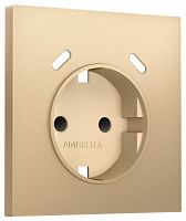 Накладка для розетки с заземлением и со шторками и 2хUSB type C Ambrella Volt SIGMA SP8905 в Нижнем Новгороде