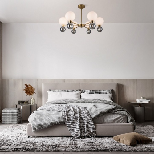 Люстра на штанге Freya Bony FR5394CL-12BS в Нижнем Новгороде фото 3