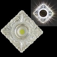 Встраиваемый светильник  42043-9.0-001PL MR16+LED3W CL в Нижнем Новгороде