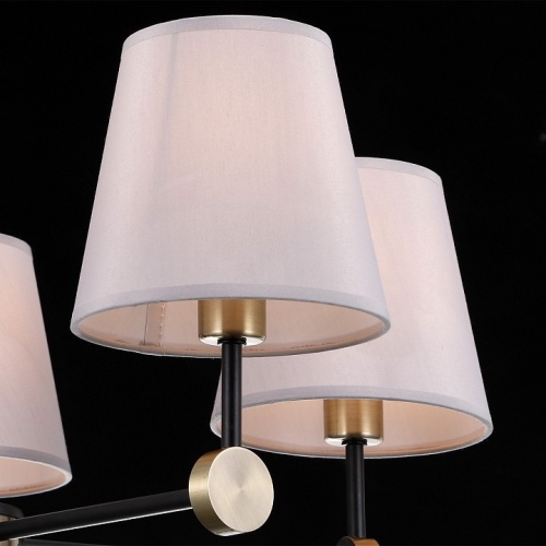 Люстра на штанге ILLUMICO CASTOR IL0394-5CSQ-24 BK AB CASTOR в Нижнем Новгороде фото 3