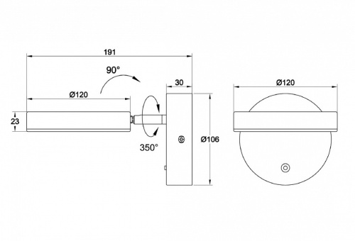 Бра Maytoni Fad MOD070WL-L8W3K в Нижнем Новгороде фото 4