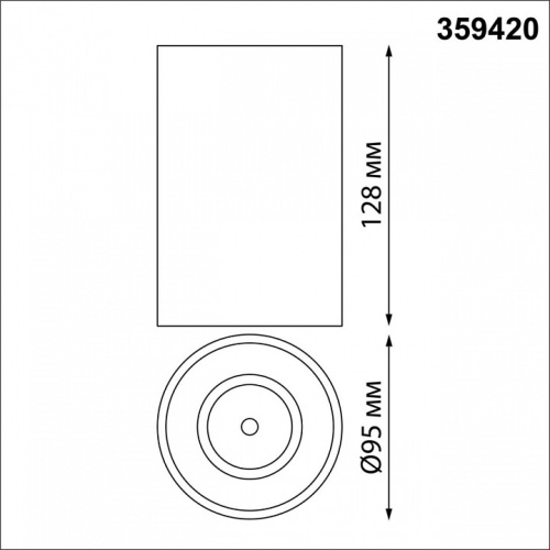 Накладной светильник Novotech Recte 359420 в Нижнем Новгороде фото 7