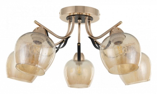 Потолочная люстра Arte Milano AMALFI-322306 322306/5 FG+BK в Нижнем Новгороде