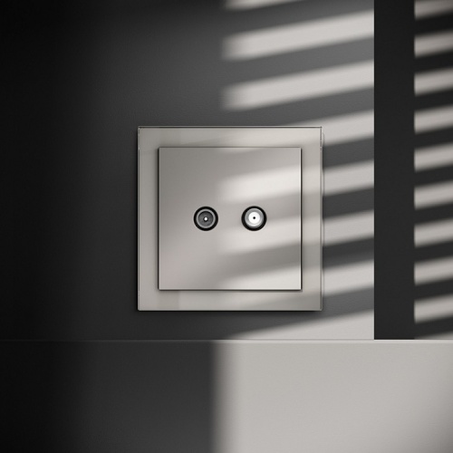 ТВ-розетка и SAT-розетка оконечная без рамки Voltum S70 VLS060403 в Нижнем Новгороде фото 5