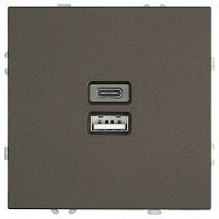 Розетка 2хUSB type A и C без рамки Stekker Эмили 49931 в Нижнем Новгороде