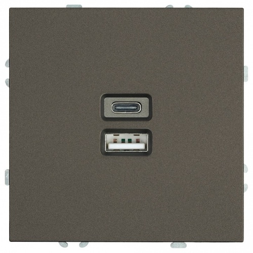 Розетка 2хUSB type A и C без рамки Stekker Эмили 49931 в Нижнем Новгороде