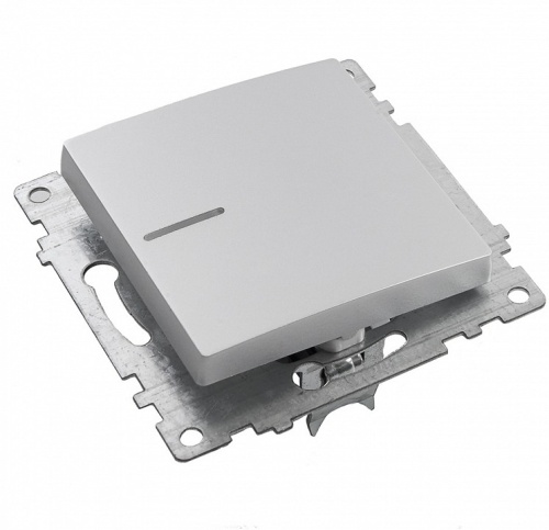 Выключатель одноклавишный с подсветкой без рамки Stekker Катрин 39577 в Нижнем Новгороде фото 5