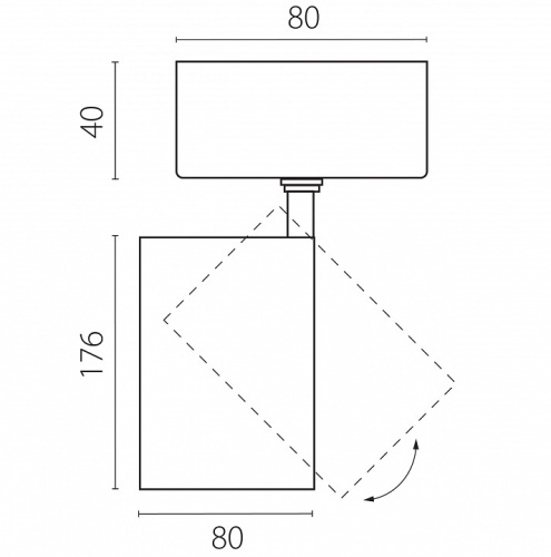 Спот Lightstar Canno Pro C4306SO в Нижнем Новгороде фото 2