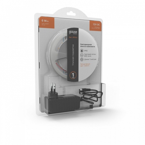 Комплект с лентой светодиодной Gauss Basic BT013 в Нижнем Новгороде фото 6