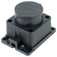 Розетка влагозащищенная с заземлением и крышкой Stekker Одри 39018 в Нижнем Новгороде