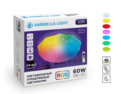 Накладной светильник Ambrella Light FF FF417 в Нижнем Новгороде фото 8