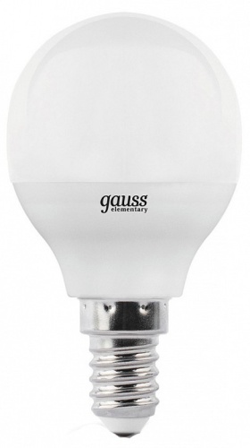 Лампа светодиодная Gauss LED Elementary Globe E14 10Вт 3000K 53110 в Нижнем Новгороде фото 5