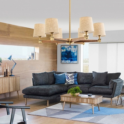 Люстра на штанге Imperiumloft Jorgenson STAVRA01 в Нижнем Новгороде фото 11