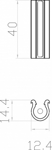 Крепление для треков-ремней Denkirs BELTY ROD TR5536-BK в Нижнем Новгороде фото 7
