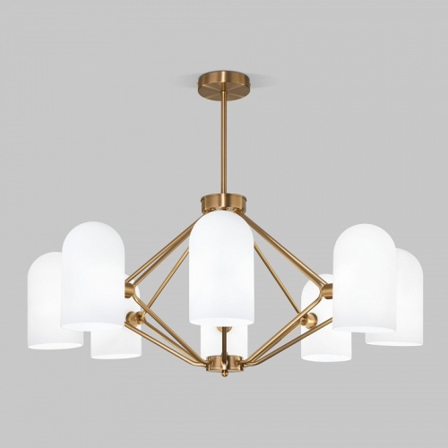 Люстра на штанге Eurosvet Bambola 60157/8 латунь в Нижнем Новгороде фото 5