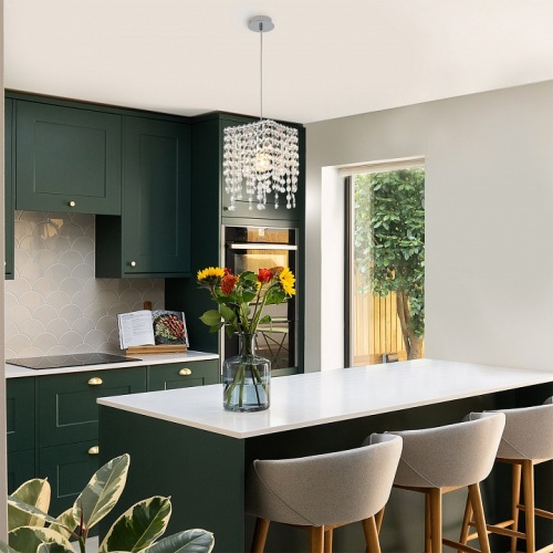 Подвесная люстра Escada EXQUISITE 2107/1S Chrome в Нижнем Новгороде фото 4