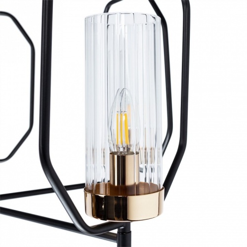 Люстра на штанге Arte Lamp Celaeno A7004PL-5BK в Дудинке фото 2